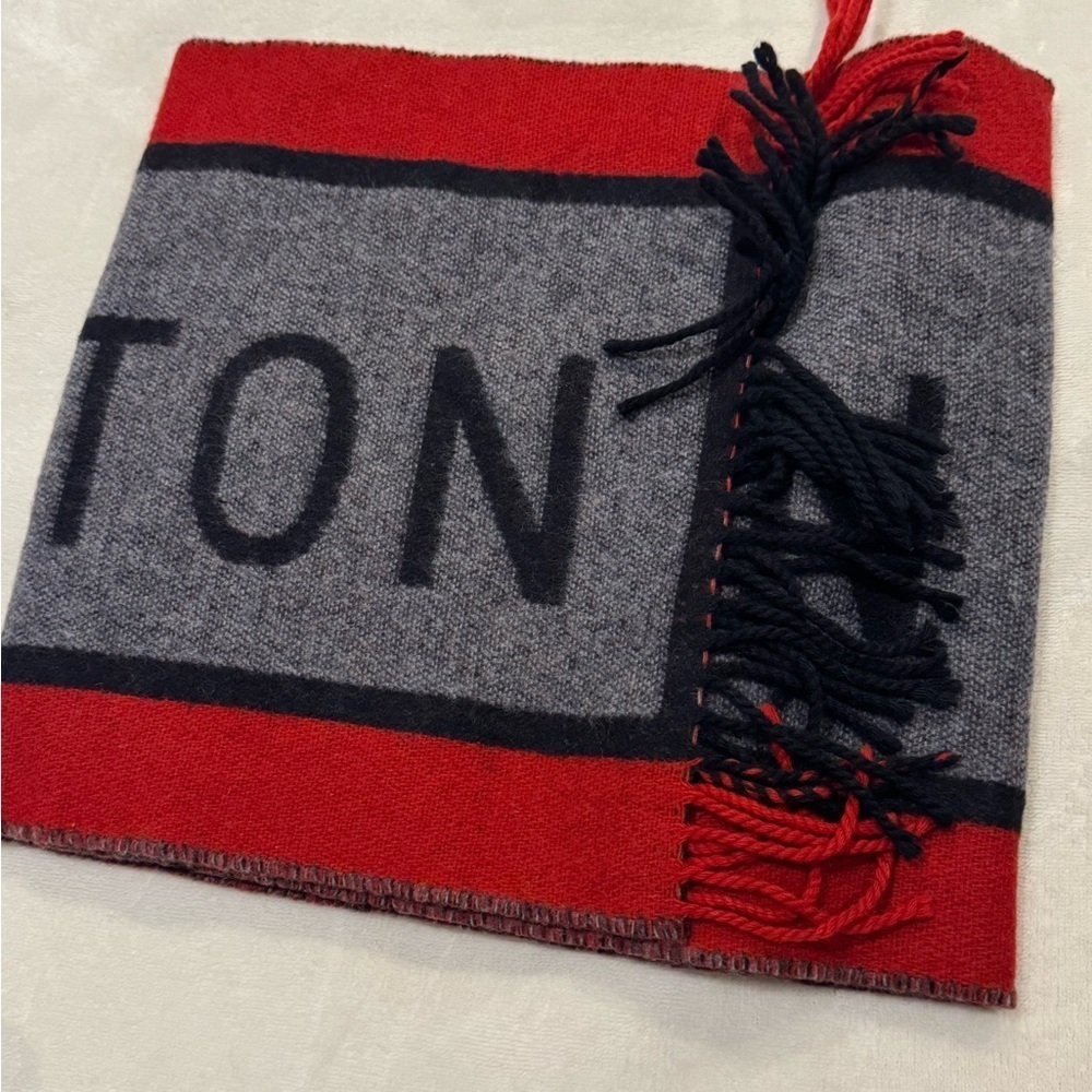 Louis Vuitton cashmere blend long scarf unisex - Picture 3 of 5